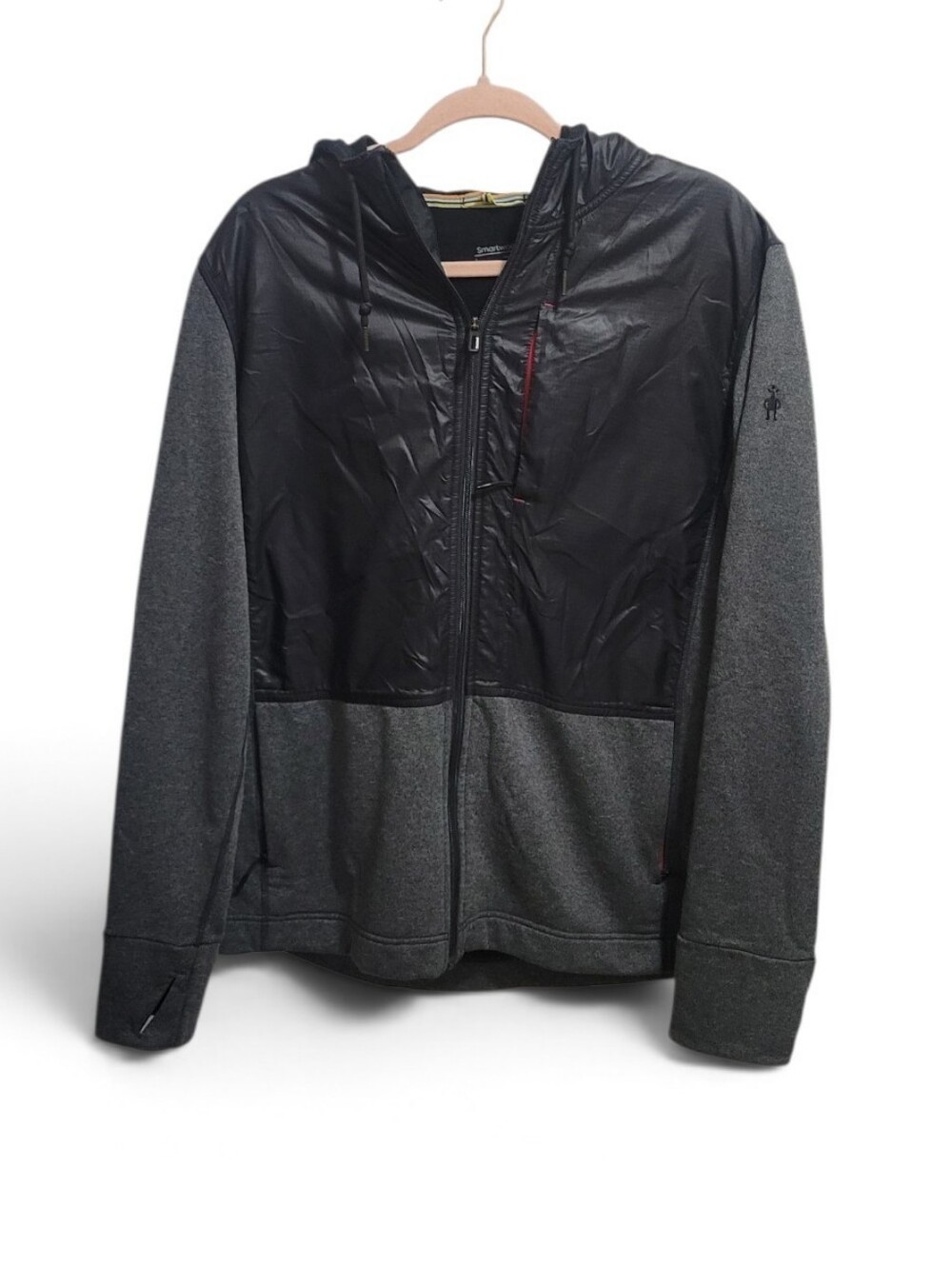 Smartwool Merino Sport Fleece Full Zip Hybrid Hoodie